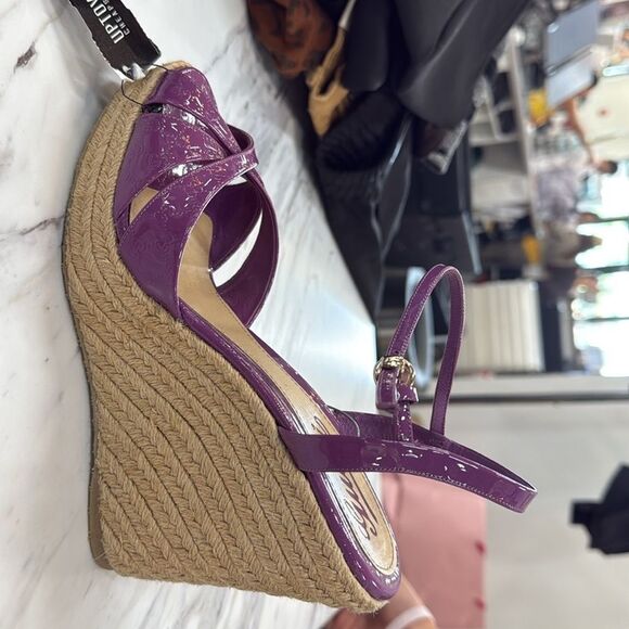 Gucci Glossy Purple Sandals - Picture 4 of 6